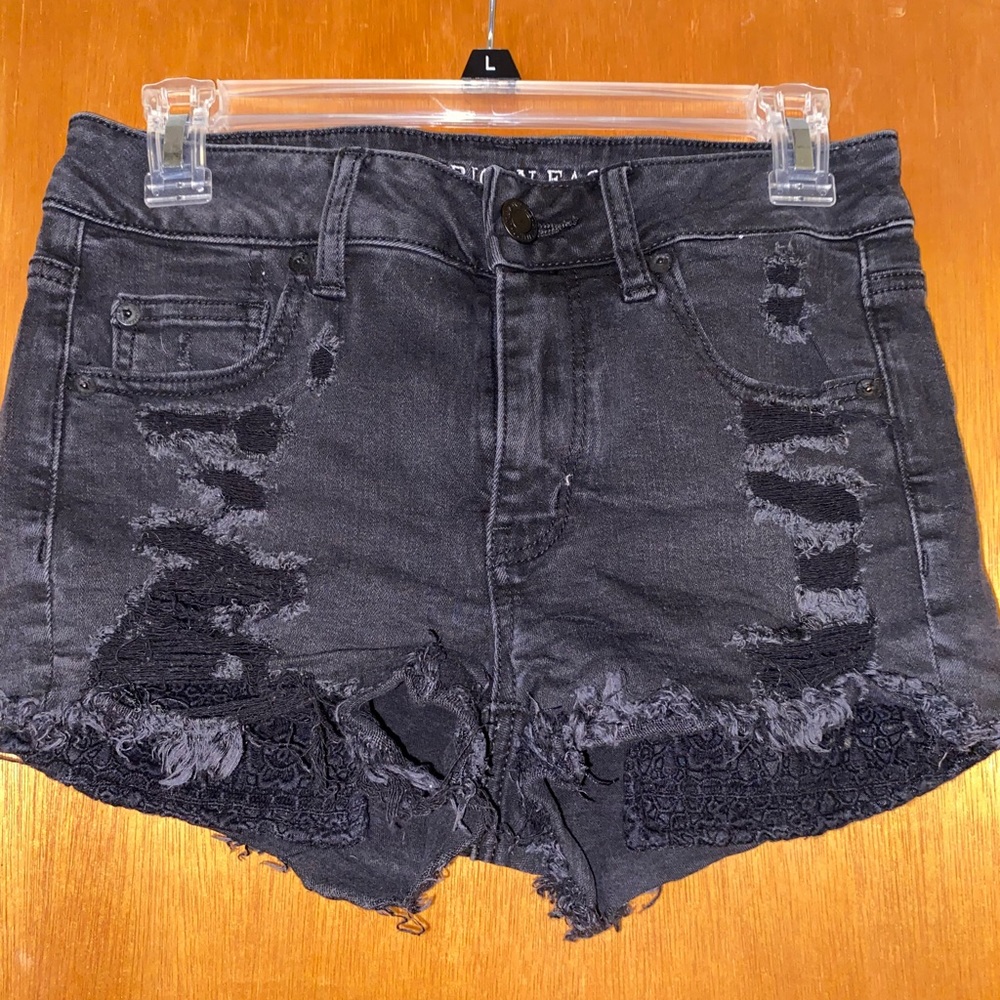 American eagle high rise shortie